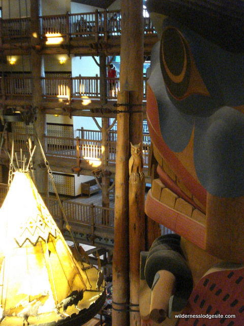 Totem and Carvings